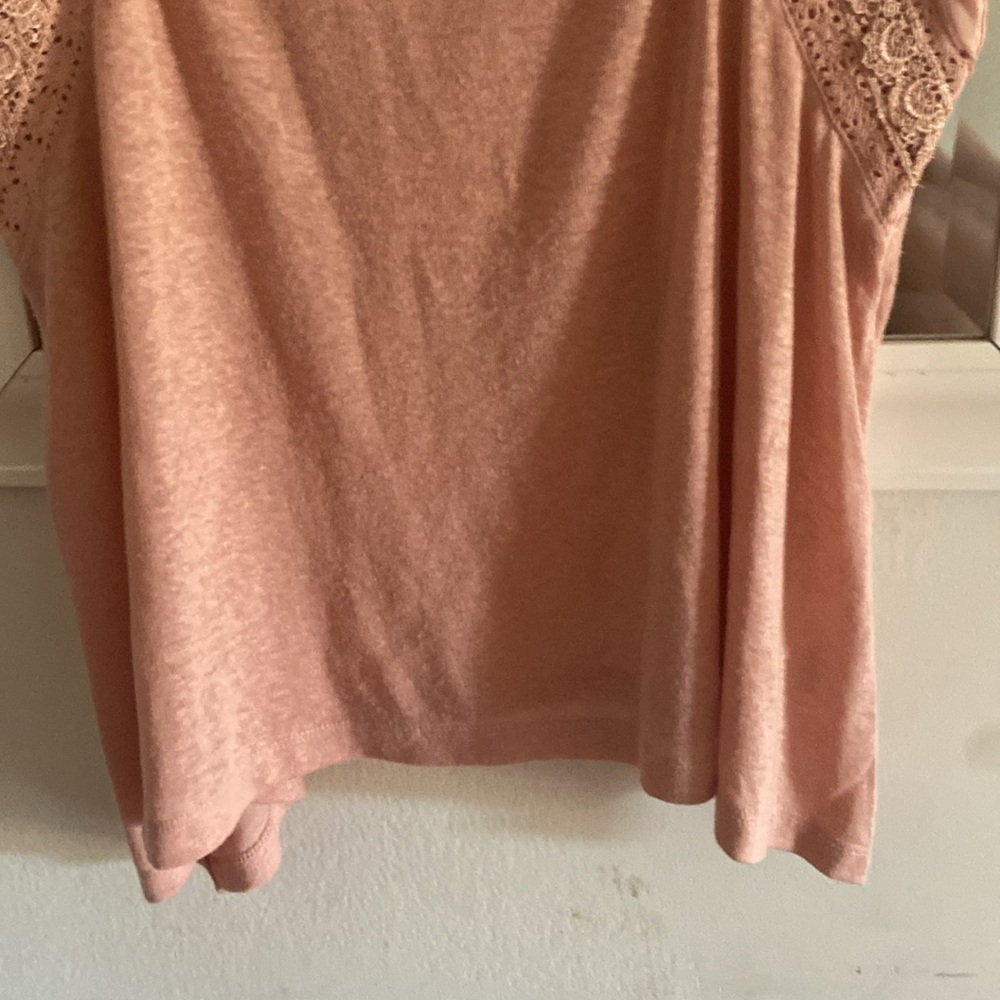 Jessica Simpson Pink Ruffled Blouse - Picture 3 of 10